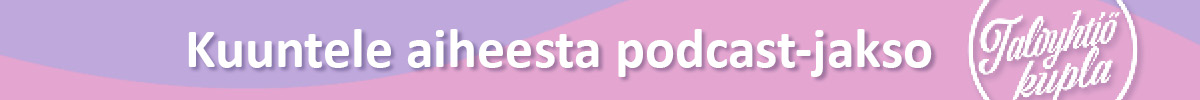 Taloyhtiön yhtiöjärjestys
